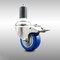 Service Caster 3 Inch 316SS Blue Poly Swivel 1-1/4 Inch Expanding Stem Caster Lock Brake SCC SCC-SS316TTLEX20S314-PPUB-BLUE-114 - alternate 4
